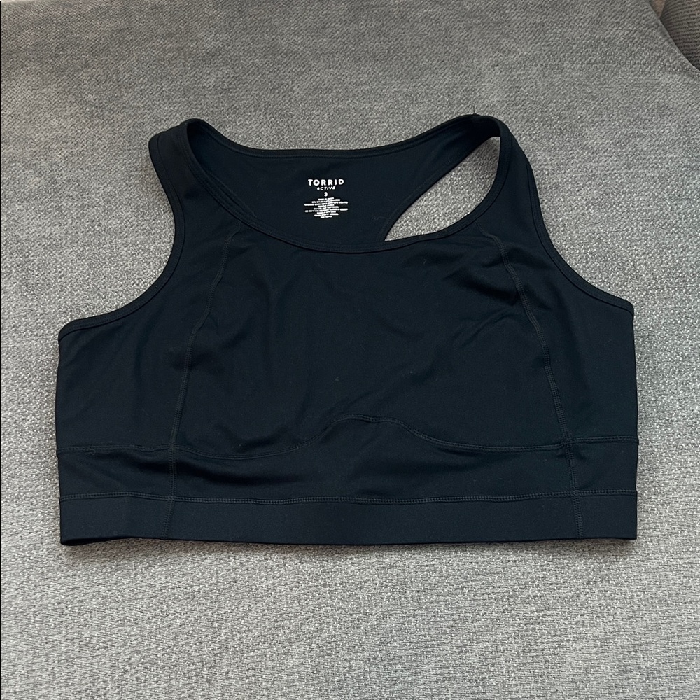 Torrid Black Crop Top